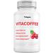 Vitapia Vitacoffee Caffeine Pills Coffee Fruit Vitamin C Vitamin D Zinc Gluconate Energy Memory Focus Skin Support 60 Capsules
