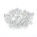 Hair Braiding Beads 3 Types Aluminum Beads Hair Braiding Rings Adjustable Metal Cuffs Hair Accessories Decoration Tools Accessories(Sliver)