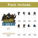 25pcs The Master Chief Decorations with 1pcs Cake Topper 24pcs Cupcake Toppers for Kids Birthday Party Supplies - Buy Online on GoSupps.com