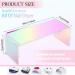 Acrylic Nail Arm Rest Cushion - Aurora Transparency | Thickened Hand Pillow for Manicures | Nail Tech Arm Holder Stand for Salon Tables - Buy Online on GoSupps.com