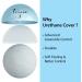 Trust Aurora Blue Crystal Urethane Golf Balls - 3 Piece Set for Soft Feel and Distance Control - 1 Dozen - Buy Online on GoSupps.com