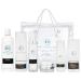 Rachel Moayer Perfecting Skincare Kit for Normal to Dry Skin Featuring Cleanser 2.5% Benzoyl Peroxide Scrub Vitamin C Serum 12% Face Cream 10% Acne Care Gel Recovery Acne Care & Anti Aging Set