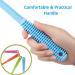 Fly Swatter 4 Pack with Long Flexible Handle - Heavy Duty Set of Plastic Fly Swats in Assorted Colors - Buy Online on GoSupps.com