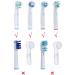 Watera 4-Piece Electric Toothbrush Cover Set - Clear Protective Cases for Home Camping & Travel - Buy Online on GoSupps.com