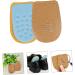 Comfortable Heel Pads for Men & Women | High Heel Cushions & Shoe Inserts - Breathable Leather Grip - Buy Online on GoSupps.com