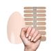 My nails nail foils beige monochrome I 16 Ultra-D nne nail polish strip beige i self-adhesive premium nail art wraps i adheres to natural and lacquered acrylic gel & shellac nails