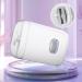 Electric Nail Clipper Corta U as Electrico Bebe 2 in 1 Electric Nail Clipper with Light Grinding Discs Type C Baby Nail Clippers Fast Charging Automatic Nail Cutter White - Buy Online on GoSupps.com