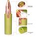 2 in 1 Electric Eyebrow Trimmer for Women - Painless Facial Hair Removal Mini Razor (Green) | Portable Eyebrow Epilator for Perfect Makeup - Buy Online on GoSupps.com