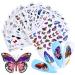 1 Sheet Women Stylish Decals DIY Nail Art Decoration Butterfly-shape Nail Sticker Slider Manicure Tool(YZW-S107) - Buy Online on GoSupps.com