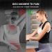 AOFITBRACE Posture Corrector for Men and Women Back Brace Full Back Support Straightener for Hunchback Adjustable Back Brace for Upper and Lower Back Pain Relief Large Black - Buy Online on GoSupps.com
