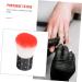 Healeved 10 Pcs Nail French Powder Box French Nail Dip Container Nail Dip Powder Kit Nail Cleaner Brush French Tip Nail Tool Makeup Brush French Dip Nail Kit Manicure Asb Cleaning Brush - Buy Online on GoSupps.com