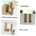 Alipis Wood Cupboards Hat Home Door Hooks Hats Key Coat Hanging Wooden Iron Bedroom Hook Umbrella Punch - Buy Online on GoSupps.com