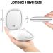 Magnifying Mirror with Light  Funtopia 1X/10X Magnification Compact Mirror  Dimmable Double Sided LED Lighted Travel Makeup Mirror  Portable for Handbag and Pocket  3.9 inch  USB Charging (White 1.white - Buy Online on GoSupps.com