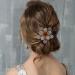 inSowni 4 Pack Luxury Glitter Sparkly Rhinestone Flower Hair Clips for Women Girls - Buy Online on GoSupps.com