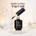 Beetles Gel No Wipe Top Coat - Shine Finish, Long-Lasting 15ml Soak-Off Nail Lamp Gel - Buy Online on GoSupps.com