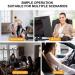 Posture Corrector Women Posture Corrector for Men and Women Back Support Adjustable Lightweight Posture Corrector Helps Relieve Back Strain Slouching and Text Neck Moisture Wicking Fib - Buy Online on GoSupps.com