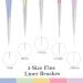 TEOYALL Double Ended Nail Art Brushes - 5 PCS Painting Tools, Fine Liner Brushes, Dotting Pens - Multicolor - Buy Online on GoSupps.com
