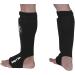 Brutul Cloth Shin & Instep Guards | Training Sparring Shin Pads | MMA, Muay Thai, Karate | Washable | Black - Large/X-Large - Buy Online on GoSupps.com