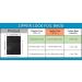 FERENLI Mylar Bags Front Clear Zipper Lock Aluminum Foil Bag for Zip Smell Proof Lock Long Term Food Storage Pouch Reclosable Heat Sealable Packaging Pouches 100Pcs (3"x3.9" Matte Black) 3"x3.9" Matte Black - Buy Online on GoSupps.com