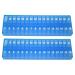 Once-a Day Monthly Pill Organizer Removable Lid for Easy Loading - Large Compartment Pill Box Medications for Entire Month Plus a Compartment for Extra Pills BPA Free (Blue - 2 Pack)