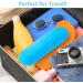 Uraqt Electric Toothbrush Case | Travel Etui for 1 Handpiece & 2 Brushes | Blue Frosted Travel Essentials - Buy Online on GoSupps.com