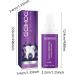 Purple Teeth Whitening Toothpaste 30ml - Bright White Teeth Stain Removal from Coffee & Smoking Violet Formula for Color Correction - Buy Online on GoSupps.com