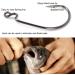 Amacoam 50PC High Carbon Steel Offset Worm Fishing Hook Set with Plastic Box - Ideal for Saltwater Fishing Rubber Bait & Creature Jigs - Buy Online on GoSupps.com