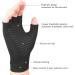 Compression Gloves for Pain Relief & Arthritis - Copper Ion Half Finger Gloves for Men & Women | Anti-Slip Design Sports & Warmth - Buy Online on GoSupps.com