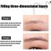 4 Fork Tip 3D Microblading Magic Eyebrow Pencil Eyebrow Pencil with 4 Fork Tip Natural Makeup Fine Stroke Magic Eyebrow Pencil Eyebrow Magic Pen Makeup Long-Lasting Eyebrow Pencil Stay(Dark Brown) - Buy Online on GoSupps.com