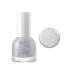 Shefave Silver Nail Polish Glitter Nail Polish - Long Lasting Glossy Easy Peel off Nail Varnish No Need Cure Nails Gel Non Toxic Nail Polishes - DIY Nail Art Manicure at Home Salon 10ml #J12