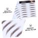 WOFASHPURET Fake Eyebrow Stickers 4pcs Authentic for Semi Supplies Men Grooming Brow Shaper Like Tools Stimulation Fake - Buy Online on GoSupps.com