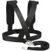 Weight Bearing Shoulder Strap & Resistance Bands | Adjustable Padded Fitness Harness for Effective Workout & Tire Pulling - Buy Online on GoSupps.com