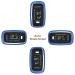 LOOKEE LK50D1A Deluxe Pulse Oximeter - Accurate Finger SpO2 Blood Oxygen Monitor with OLED Display Plethysmograph & Pulse Graph | Auto Rotate | FSA/HSA Eligible | Ships Internationally - Buy Online on GoSupps.com