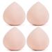 4 PCS Marshmallow Sponge Makeup Set Ultra Soft Expanding Makeup Latex Free Not Eating Powder Sponges Beauty Blenders Sponges Dry & Wet Use for Powder for Foundation Creams Powders Concealer (Pink)