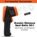 Buy Kethvoz Industrial Infrared Thermometer - Measure High Temperatures -58 to 2732 | Double Laser Touchless Temp Gun - Buy Online on GoSupps.com