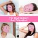 ACWOO Cooling Gel Beads Face Mask for Puffy Eyes & Migraine Relief - Reusable Hot Cold Therapy Mask for Dark Circles, Headache & Sinus Pain - Pink - Buy Online on GoSupps.com