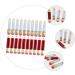 PartyKindom Lot De 20 Tubes De Brillant L vres Vides Et Rechargeables Taille Mini Plastique Transparent Et Rouge Pour Diy Maquillage Usage D butant Recharges Cosm tiques - Buy Online on GoSupps.com