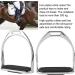 Salutuya 4.8 Comfortable Iron Stirrups with Rubber Pad for Safe & Pain-free Riding - Buy Online on GoSupps.com