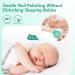 Brencco Electric Baby Nail File with 6 Interchangeable Heads - Low Noise Newborn Nail Trimmer - Buy Online on GoSupps.com