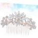 Housoutil 1pc Crystal Hair Comb Hair Accessory for Women Bridal Hair Accessories Bridal Hair Comb Rhinestone Hair Clip Combs for Women Hair Combs Bridal Haircombs Headgear Bride Rhinestones - Buy Online on GoSupps.com