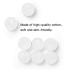 100 pcs Compressed Facial Mask Sheets - Natural Cotton DIY Disposable Masks with Free Mask Bowl, Brushes, and Hair Band - Buy Online on GoSupps.com