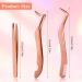 Ouligay Stainless Steel Eyelash Tweezers Applicator - 3 Pieces Curved Tip Fish Tail for Eyelash Extensions - Precision Tool for Women - Buy Online on GoSupps.com