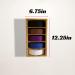 Brazilian Jiu Jitsu Belt Display | Pine Belt Box | BJJ Belt Rack for 5 Belts | from White to Black Belt Hanger | Martial Arts Belt Holder Case | Gifts for Jiu Jitsu Practitioners | OSS - Buy Online on GoSupps.com