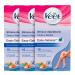 Veet Sensitive Skin Depilatory Strips for legs arms armpits and bikini pack of 3 (3 x 16 pieces)