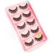 UAMOU Lashes 10/20/50/100 Boxes Mink Eyelashes 5 Pairs Natural False Eyelashes Thick Fluffy Faux Cils Lashes In Bulk G6 Cheerfully (Color : G603CS Size : 30 boxes) - Buy Online on GoSupps.com