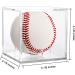 Tebery 6 Pack Acrylic Cube Baseball Holder - UV Protected Display Case for Official Size Ball - Sports Memorabilia Storage - Buy Online on GoSupps.com