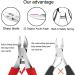 Professional Toenail Clippers Set Super Sharp Nail Clippers for Thickness & Ingrown Hard Toenails Stainless Steel Pedicure Clippers Nail File and Soft Handle Nail Scissors Set Bag - Buy Online on GoSupps.com