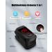Oxygen Saturation Measuring Device - HOLFENRY Black Pulse Oximeter for Accurate Finger Pulse & Oxygen Level Tracking - Buy Online on GoSupps.com