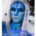 Go Ho Blue Face Body Paint 2.1 oz | Water-Based Makeup for Airbrush Special FX Cosplay & Halloween - Buy Online on GoSupps.com