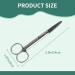 Premium 140mm Curved Ostomy Scissors - Stainless Steel Medical Cutting Tools for Colostomy Care - Buy Online on GoSupps.com